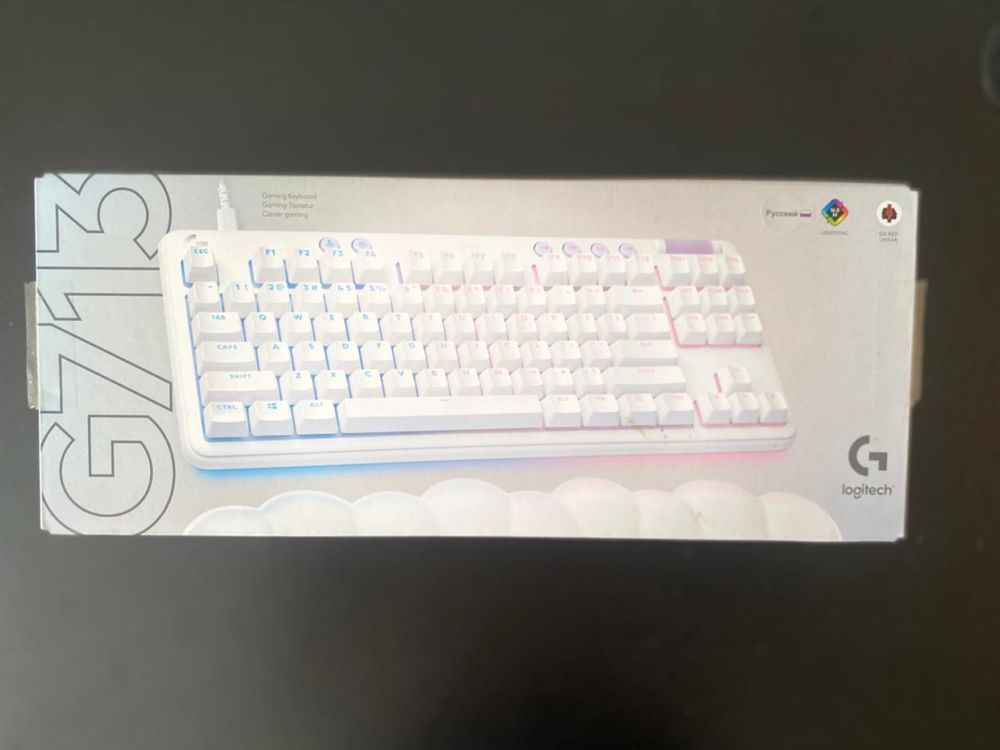 Клавиатура Logitech G713 белый