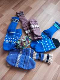 Мъжки ръчно плетени чорапи