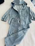Комплект дънки и риза Zara