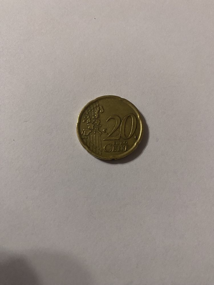 moneda de colectie 20 centi 1999