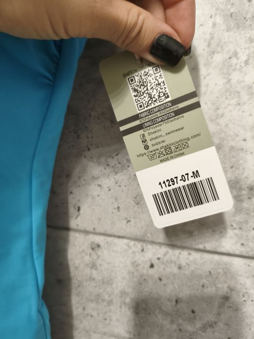 Costum de baie întreg shekini – sport, decolteu adânc cu fermoar, spat