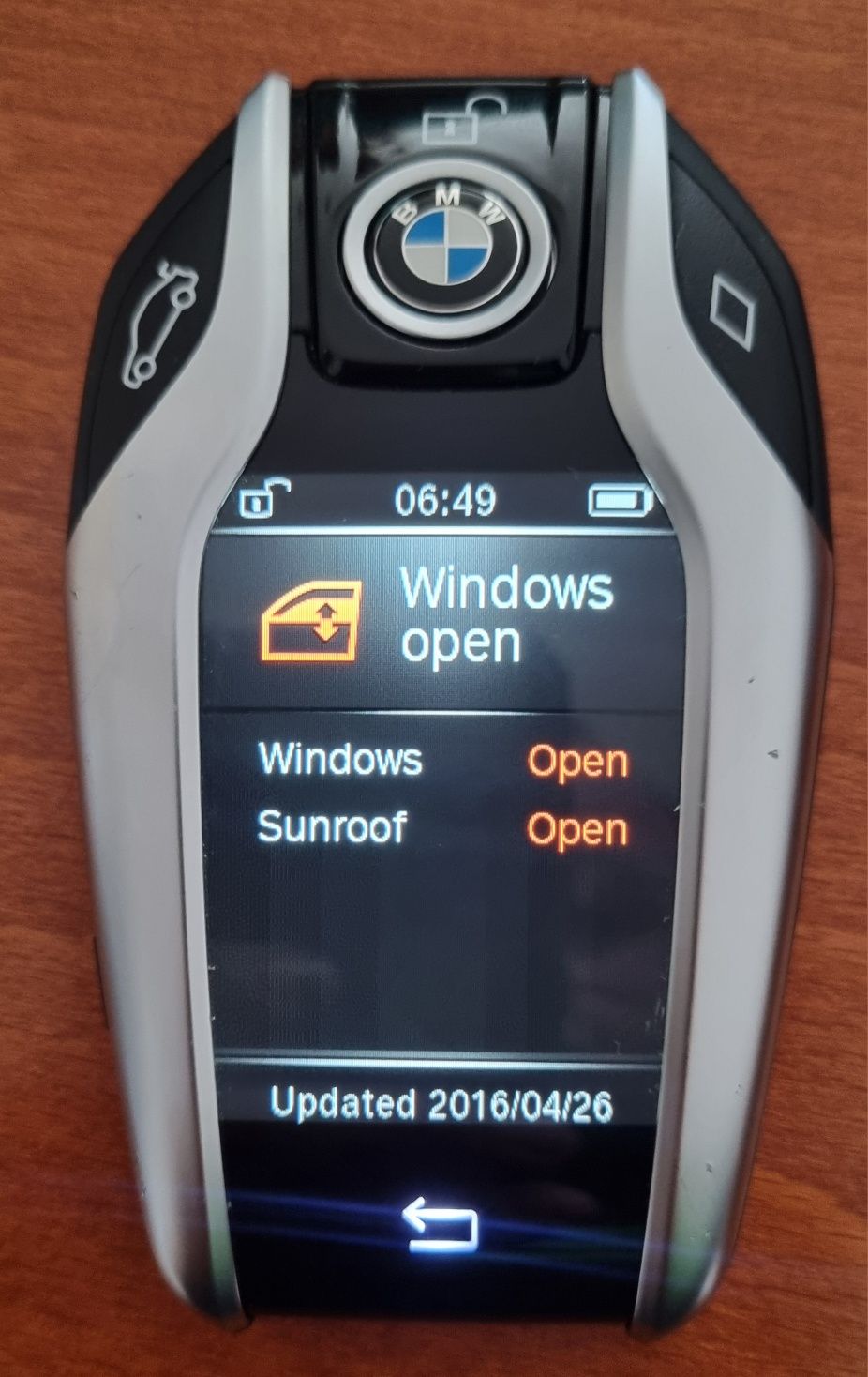 Оригинален Смарт ключ с дисплей БМВ Smart Key BMW Display 7ser 5ser 3s