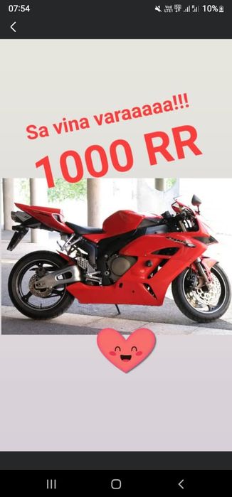 Moto honda 1000 rr