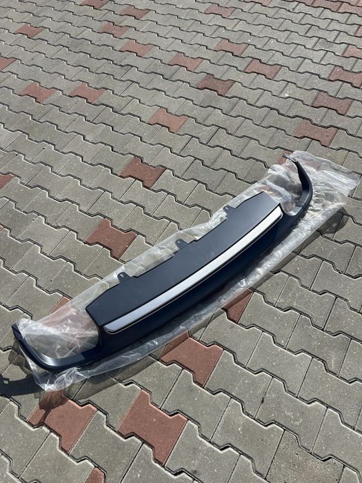 Дифузьор S6 за Audi A6 C7 (обикновена броня)