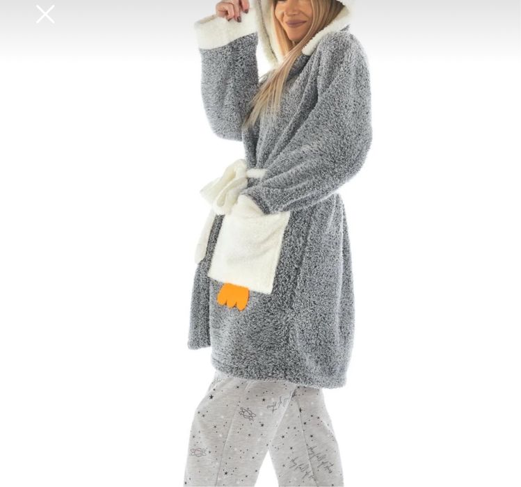 Halat pufos nou marimea L/XL