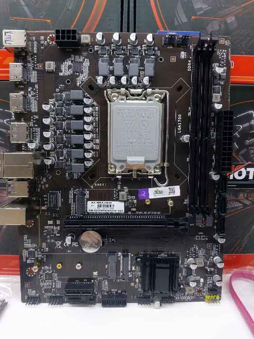 Мат Плата H610 + SSD 256gb