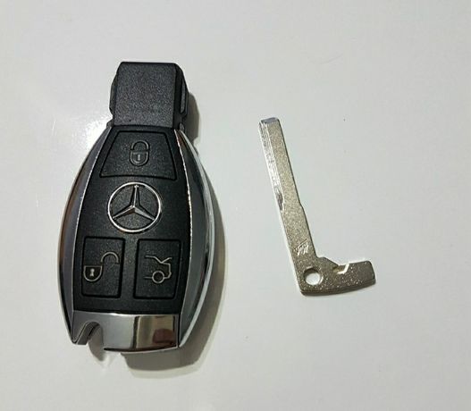 Cheie Mercedes-Benz completa cu telecomanda 3 butoane 433mhz NEC BGA