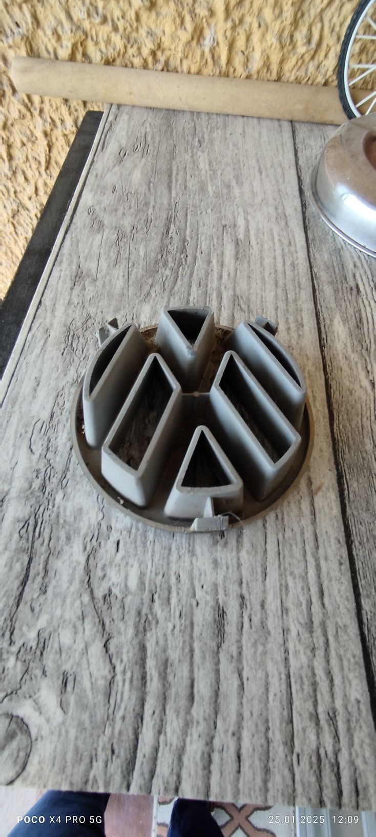 VW емблема 9.5 см