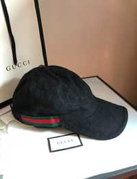 Sapca originala Gucci noua GG canvas baseball hat with Web