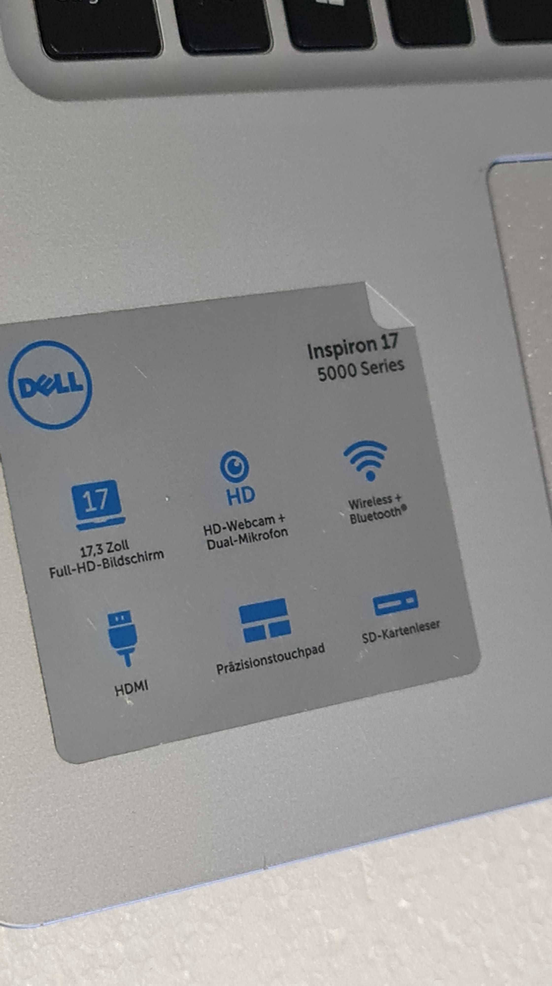 Dell inspiron 17 5000  i5 8th gen на части