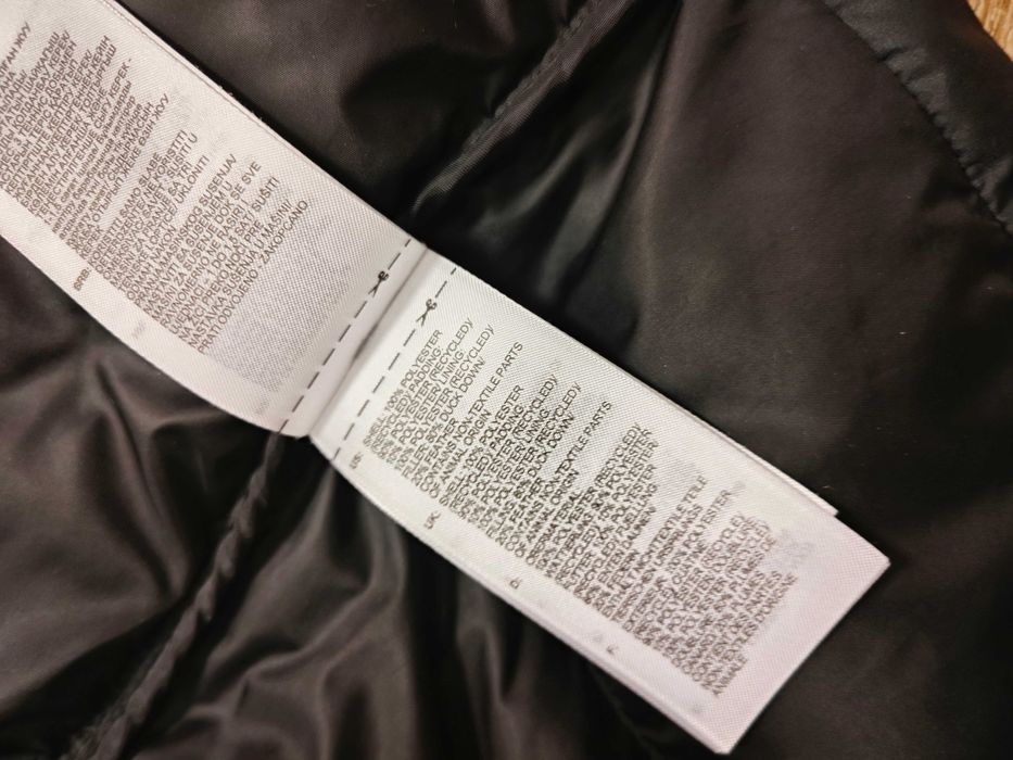 ADIDAS Оригинално пухено яке с качулка и пух размер L