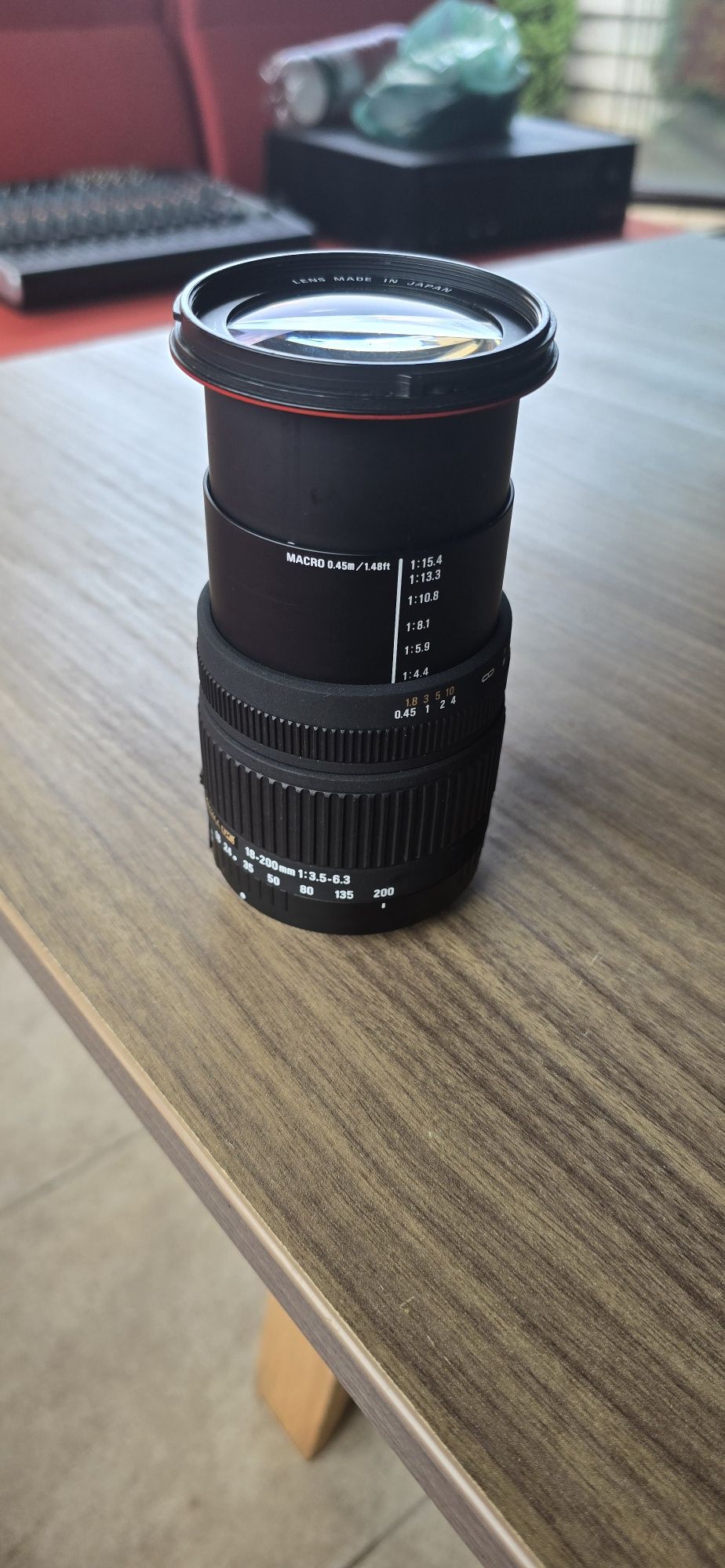 Obiectiv sigma 18-200mm lipsa selector auto focus