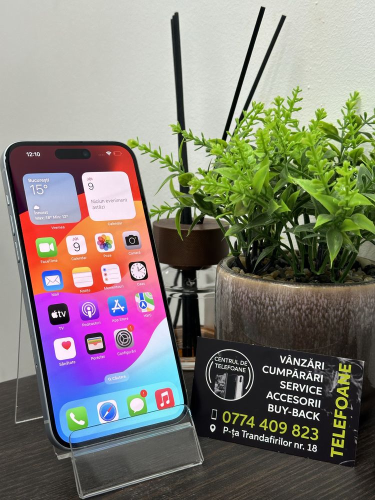 Iphone 15 plus /128gb/Garantie Centrul de Telefoane/rate