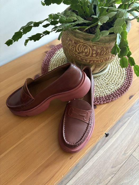 Кожени обувки мокасини