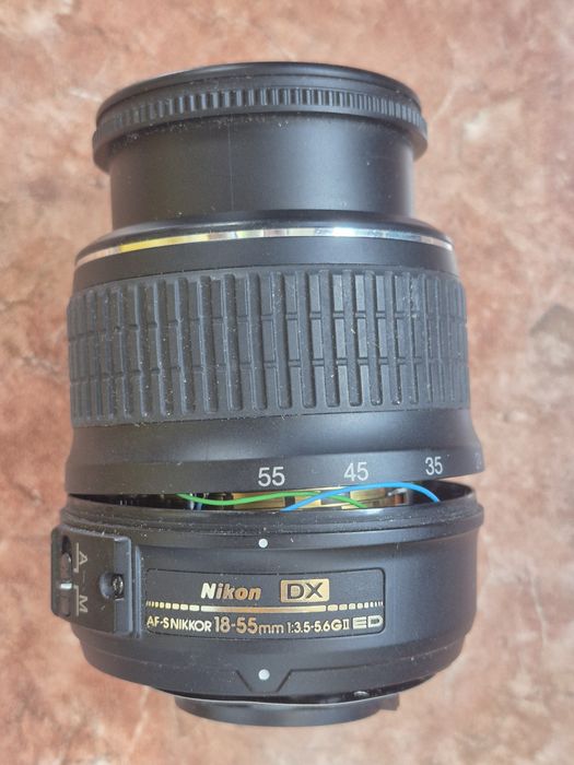 Obiectiv foto Nikon 18-55 pentru piese