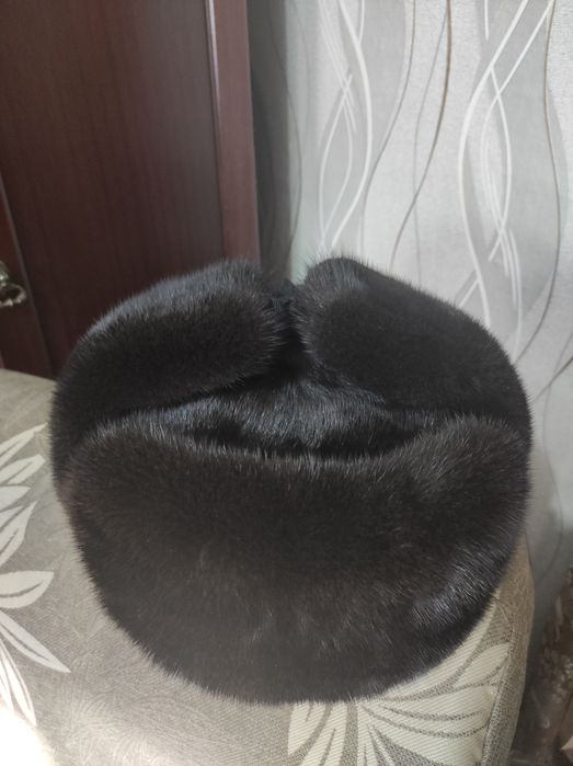 Продам мужская норковая шапка-ушанка