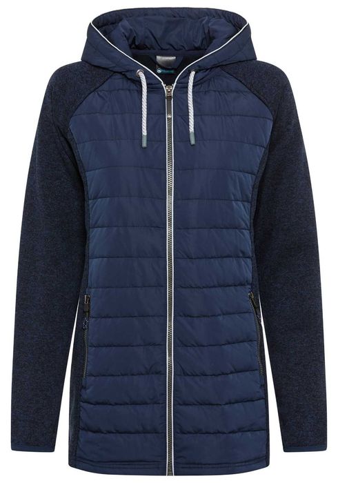 Polarino Jachetă DAMA glugă matlasată geaca hibrid primăvară/toamnă