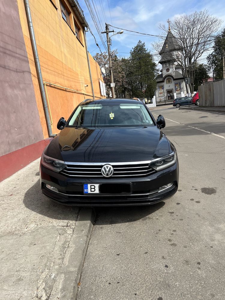 Vand VW Passat B8 2.0 tdi 150cp Euro 6 fara ad blu, faruri led Matrix