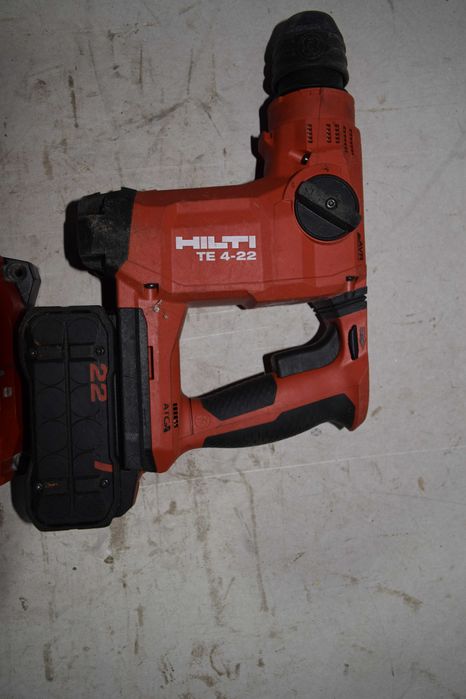 Set Hilti 22V  Mașină de găurit SF 4H-22 + Ciocan rotopercutor TE 4-22