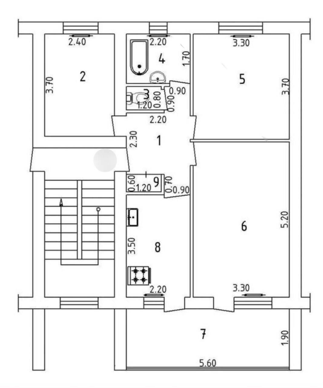Продажа 3/4/4 . 77 серия. Метро Минор.