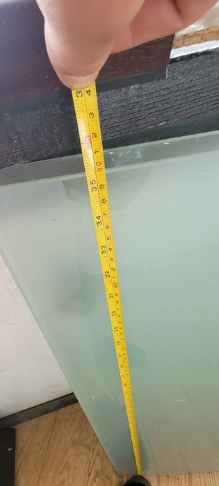 Usi glisante din sticlă securizată 8mm, sablata cu model plus accesori