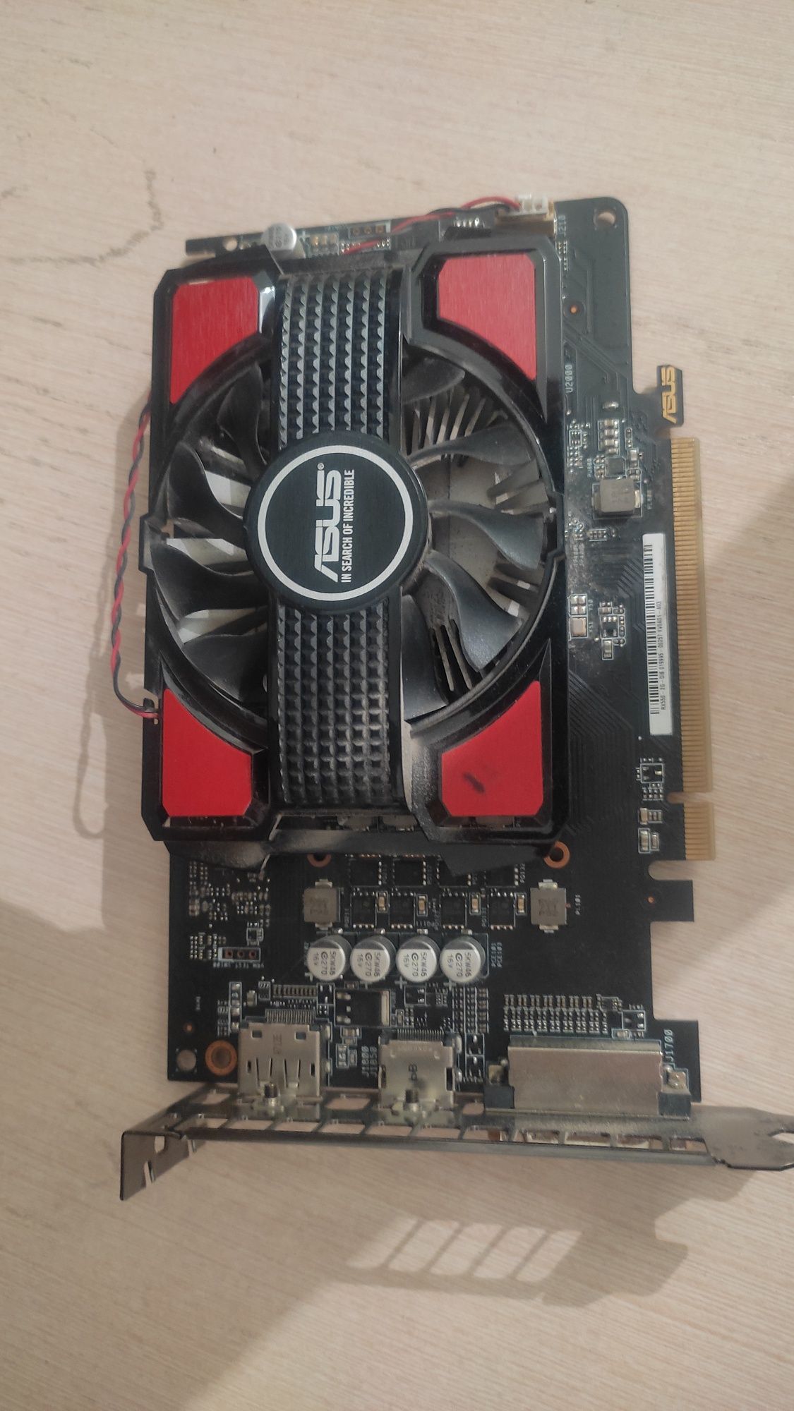 Видеокарта ASUS RX550 2GB