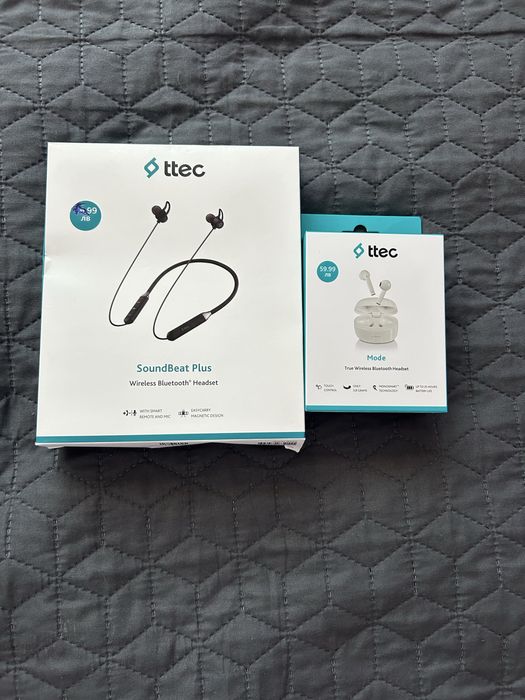 Комплект безжични слушалки TTEC