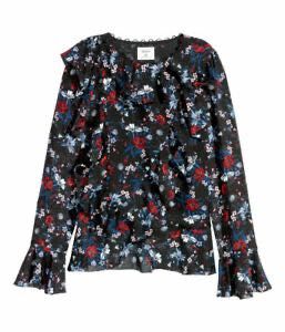 Копринена риза ERDEM x H&M