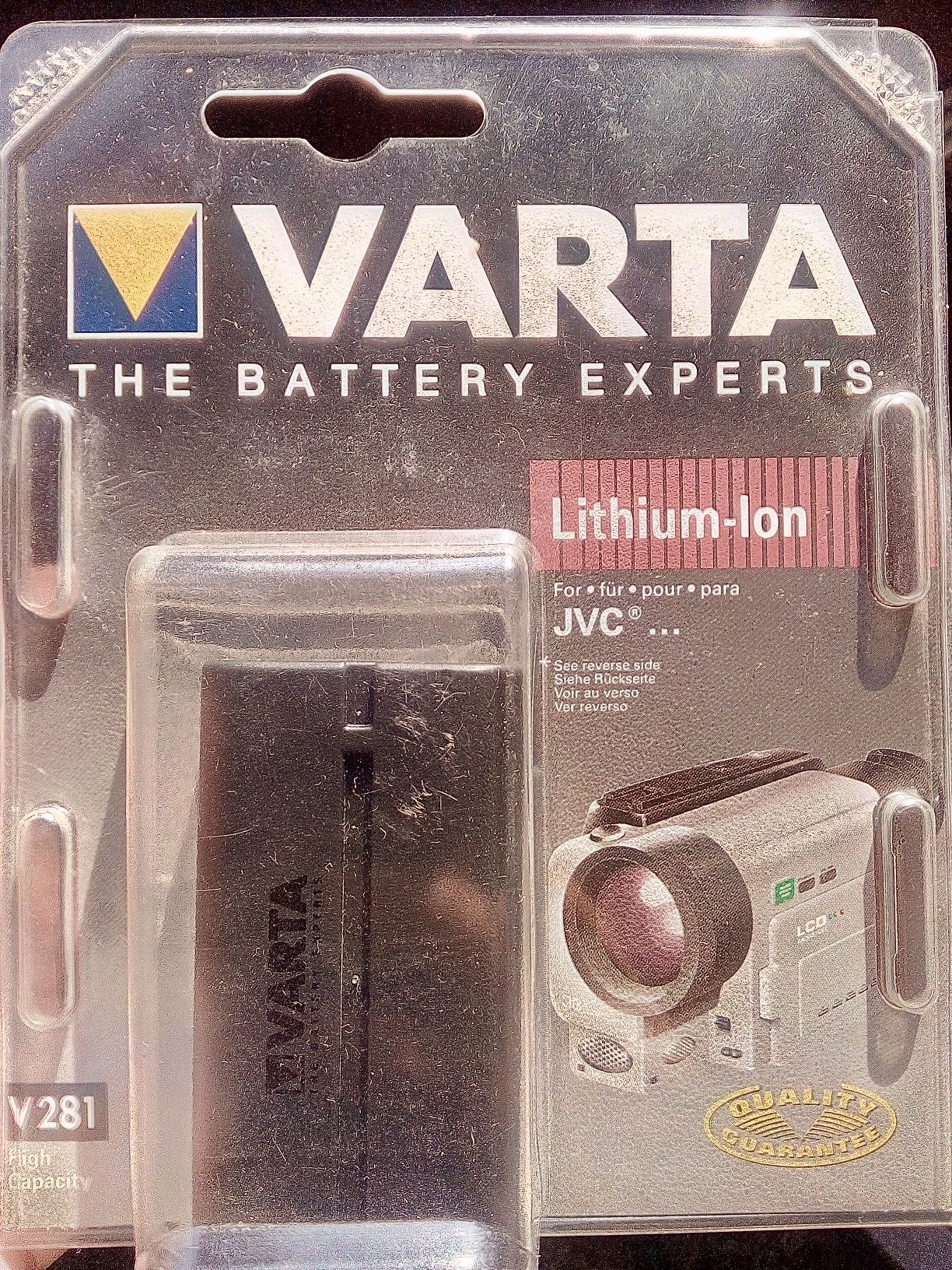 Батарейка Varta от камеры
