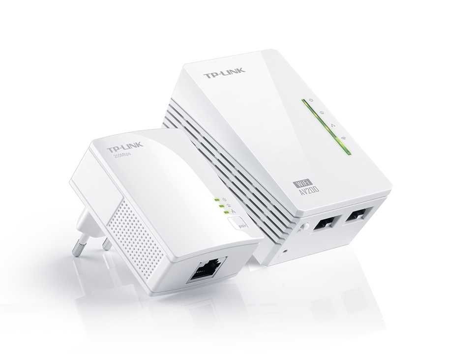 Адаптер TP-Link TL-WPA4220KIT/ AV600 Powerline Wi-Fi Kit SPEED