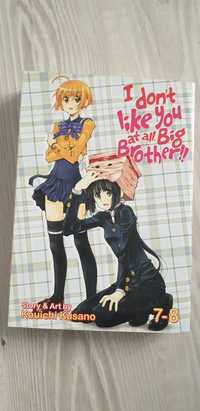 Manga - I don't like you at all big brother vol. 7-8 omnibus series