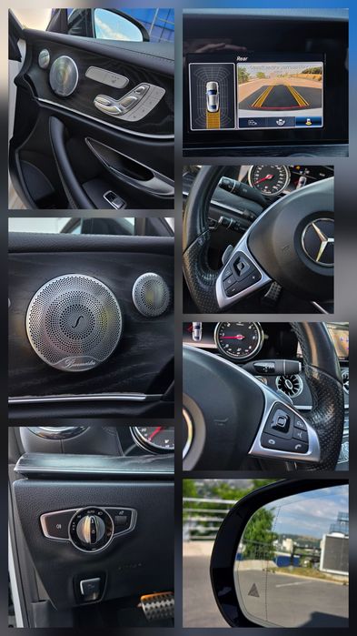 Mercedes Benz. E220d Coupe AMG. Accept si unele variante.