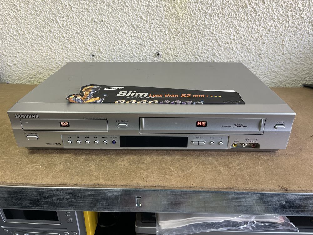 DVD/VCR Dual Deck Samsung SV-DVD440