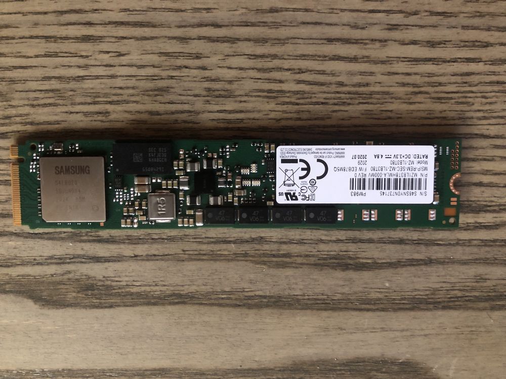 Ssd 4Tb 8Tb M2 U2 nvme enterprise Samsung pm983 3.84 15.36 7.68 12.8Tb