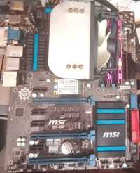 Kit 1150 MSI Z87-G55 shield CPU Intel i5-4670K 16GB DDRAM no SSD 256GB