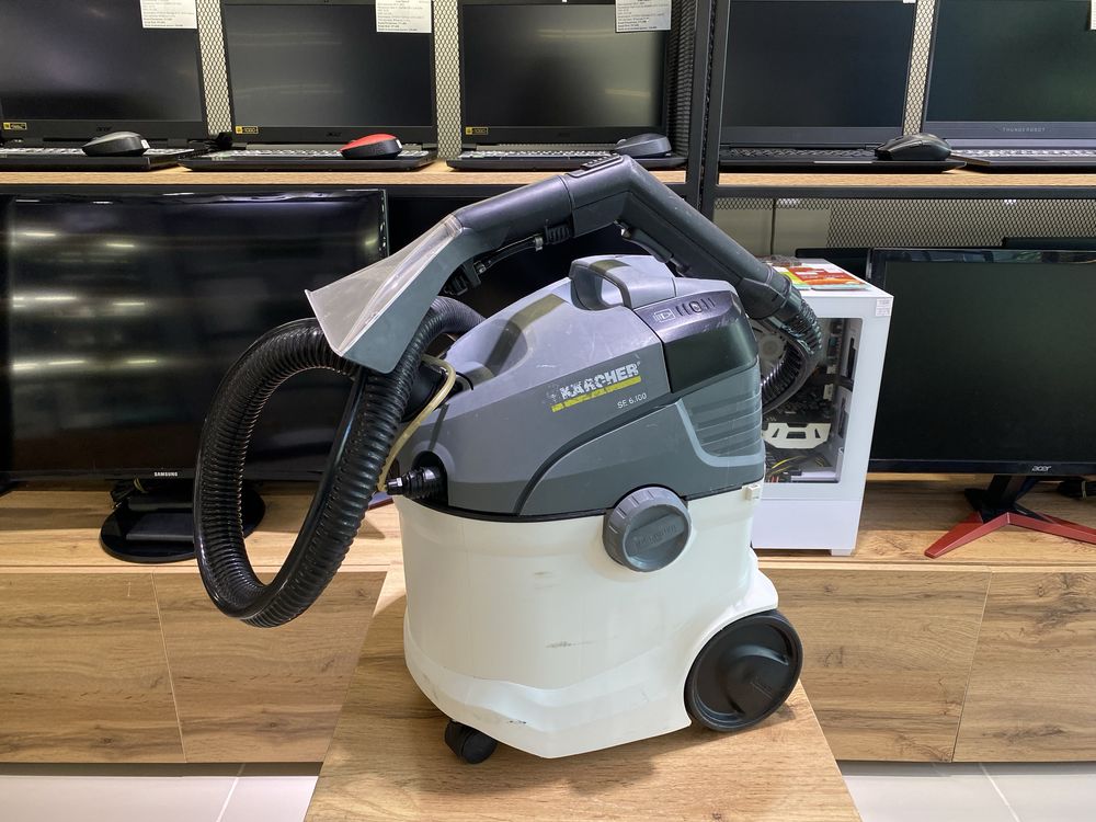 Моющий пылесос Karcher SE 6.100, белый, 10383/А10