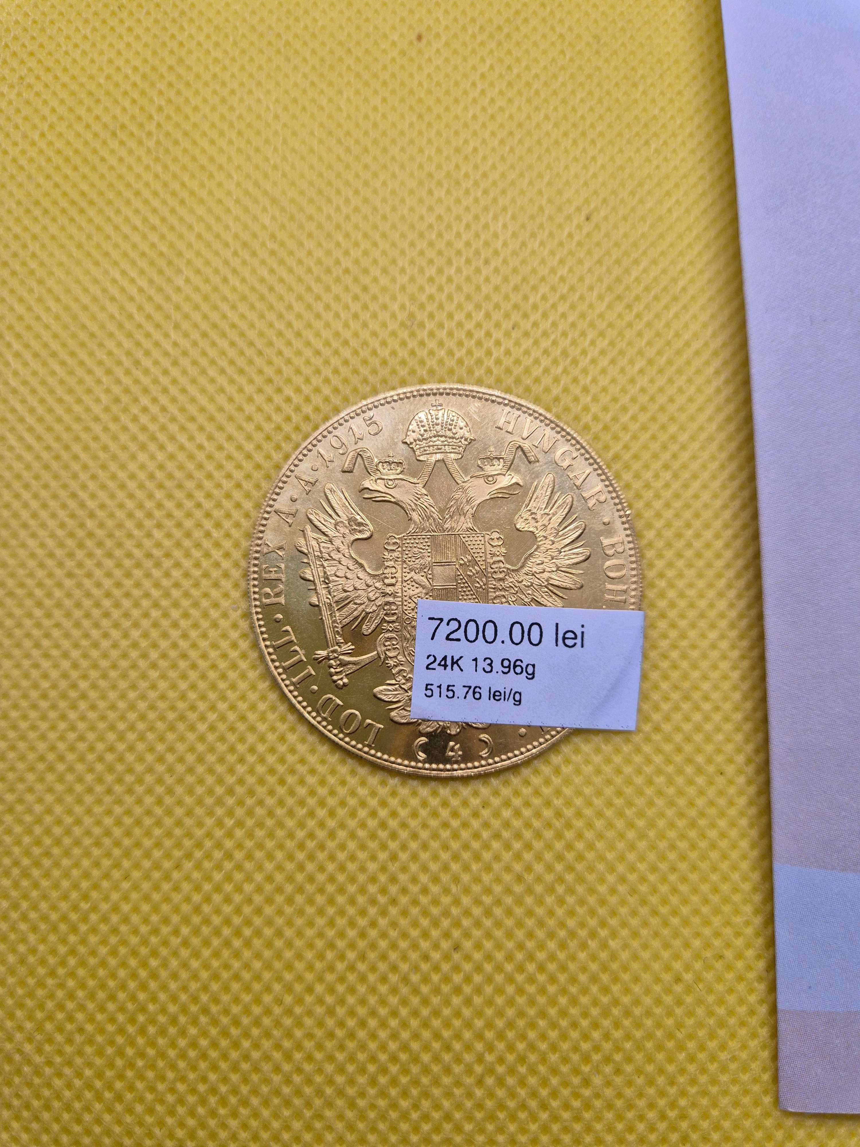 Moneda de aur 24k (Ag29 Siraj) Garantie 2 ani
