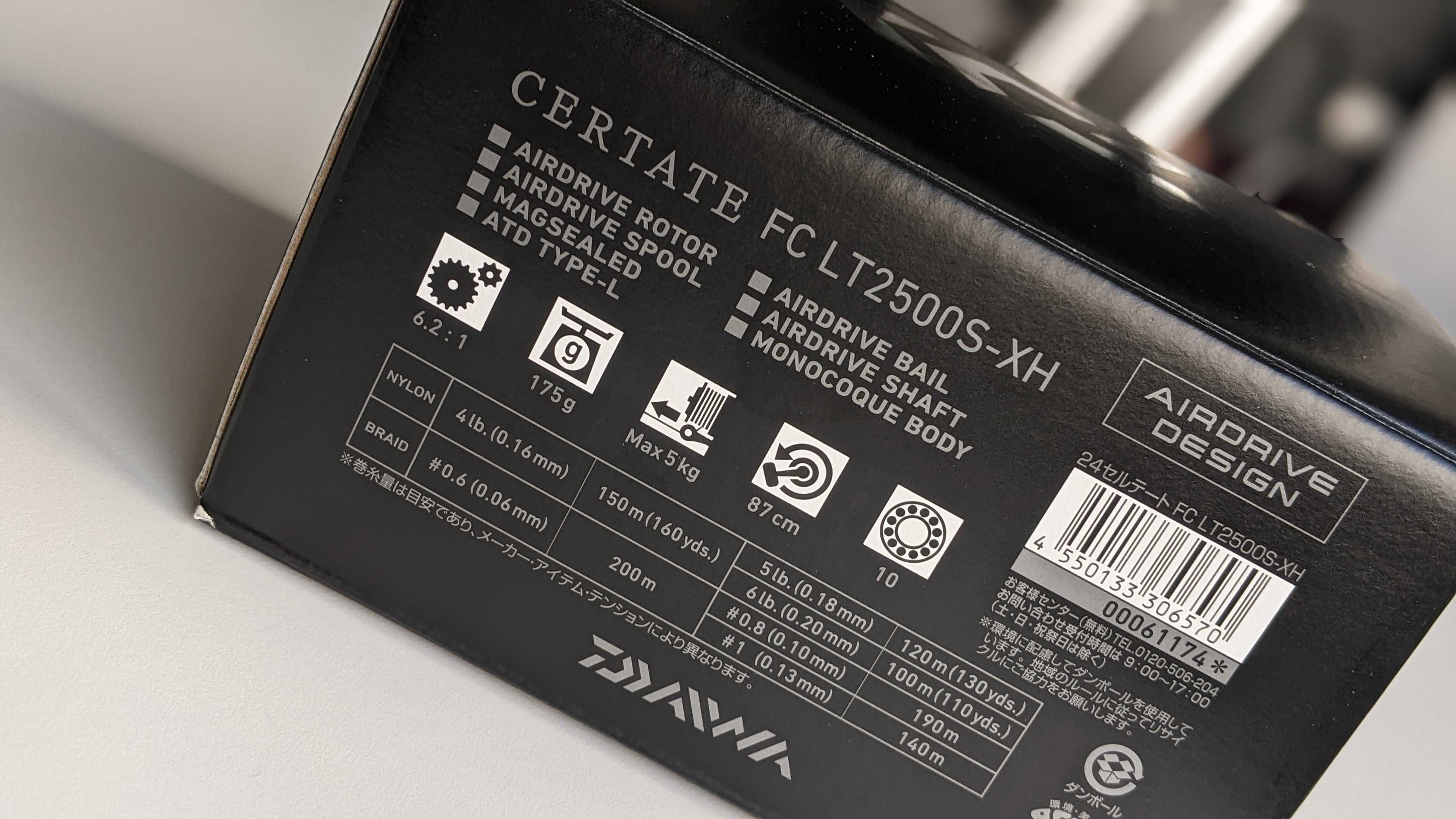 Daiwa Certate 2024 FC LT2500S-XH și LT3000-CH(păstrăv, clean, biban)