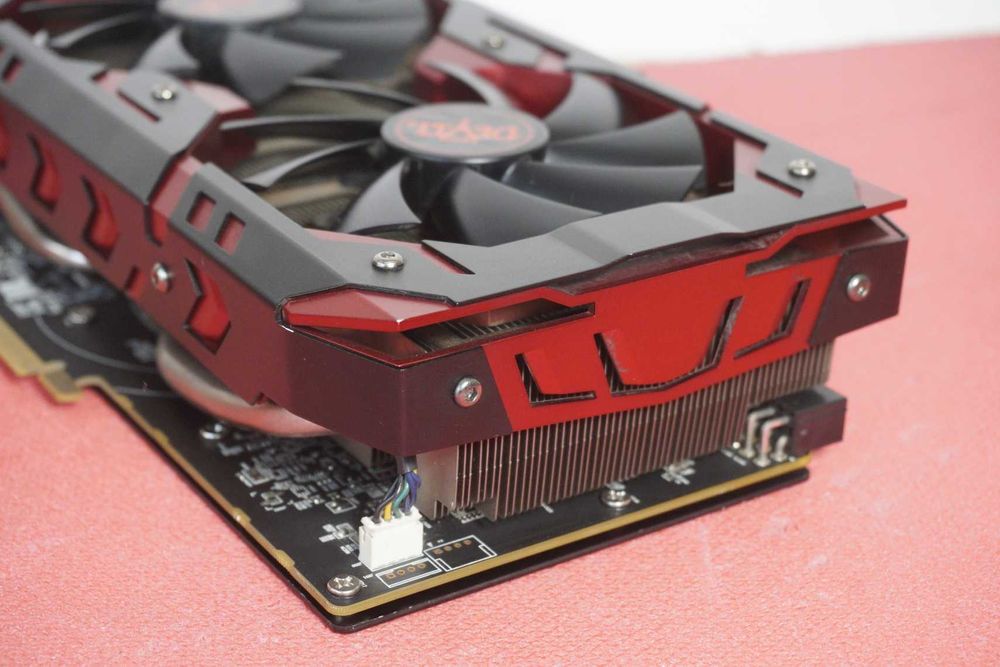 Видеокарта RX 580 8GB Red Devil Golden Sample 1425mhz core/ вкл ДДС