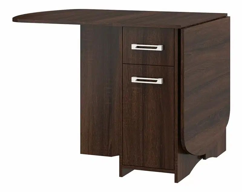 Masă de sufragerie extensibilă si masuta sufragerie wenge