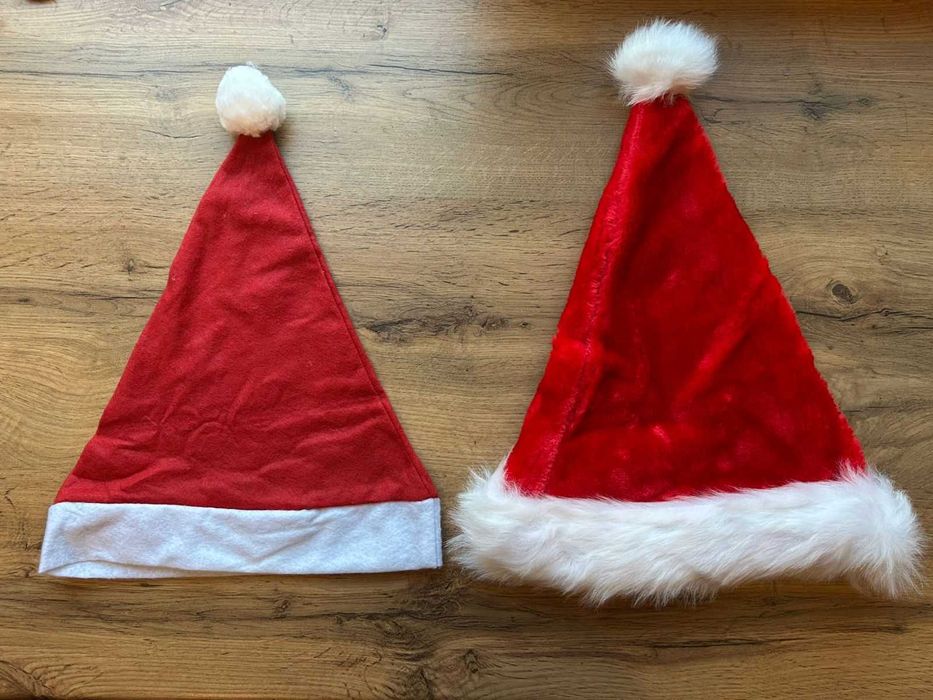 Новогодняя шапка Деда Мороза / колпак новогодний/ шапка НГ (Опт и Розн