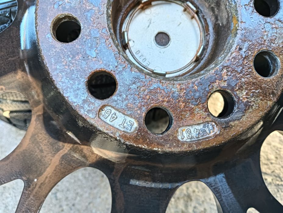 Set  Jante HRS Motorsport 17x7.5J, prindere 5x112, ET46.