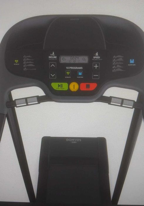 Banda de mers si alergat 10 programe inclinare si viteza DOMYOS T520B