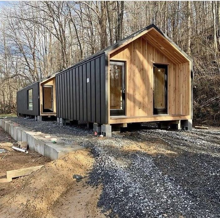 Acest container tip casă este construit din materiale durabile, rezist