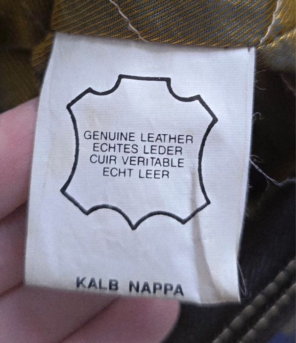 Vand vesta piele veritabila Camel