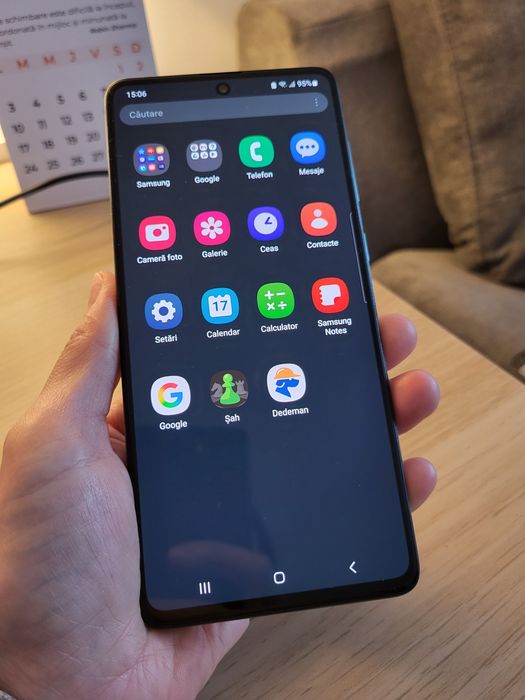 Telefon Samsung A71 Dual Sim, stocare 128 GB, RAM 6 GB