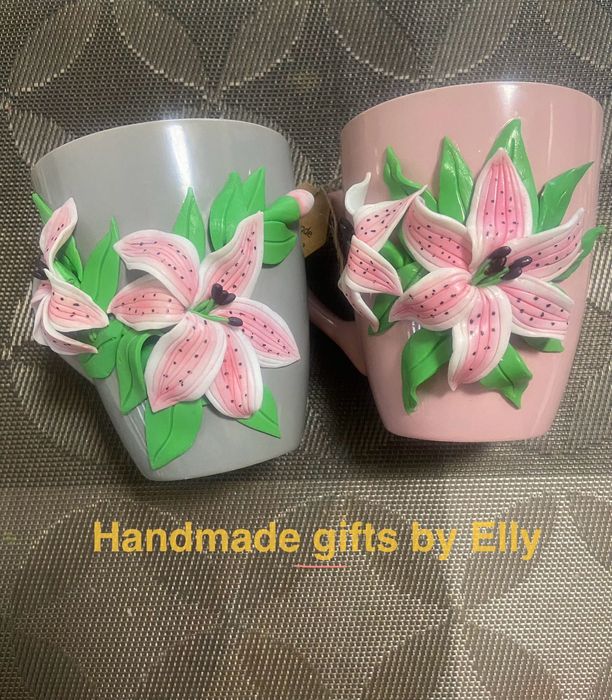 Чаши с полимерна глина