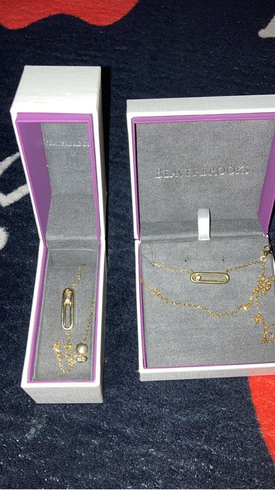 Argint placat cu aur si pietre de zirconiu