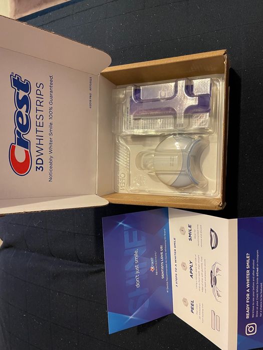 Kit de Benzi originale de albit dintii din USA cu light device