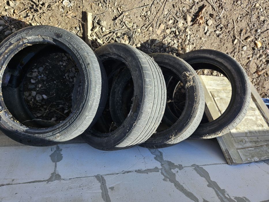 Set de 4 anvelope 235/45/17 cauciucuri 235x45x17 continental dot 2015